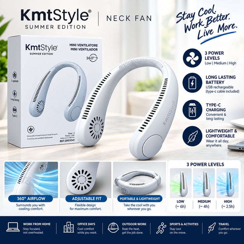 Portable Neck Fan